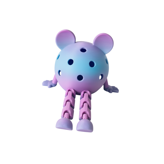 Real Size Pickleball Ornament Figurine Chain – Multicolor