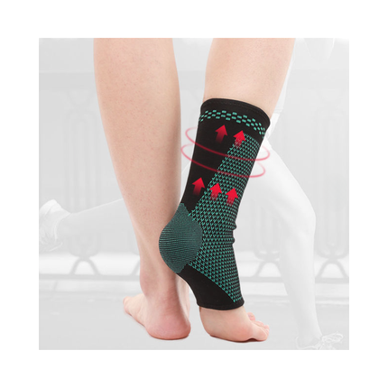 Ankle Compression Support Sleeve – Breathable, Elastic Fit, Everyday Support