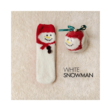 Christmas Sock Ornament Gift Ball – Assorted Holiday Designs