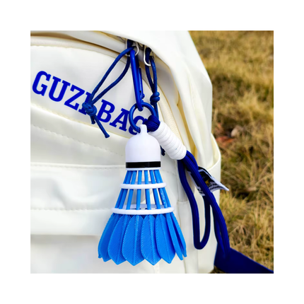 Premium 3D Printed Solid Color Shuttlecock – Premium Sports Bag Charm