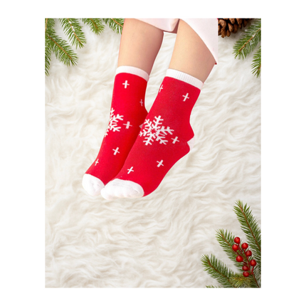 Christmas Character Kids Socks – 5 Pairs, Available in 4 Sizes