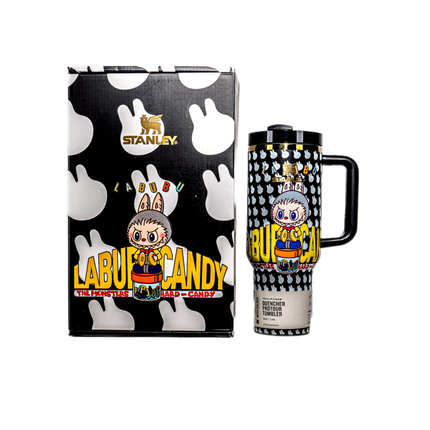 Stanley x Labubu Flip Straw Quencher Tumbler Dupe – 40oz | 1.18L
