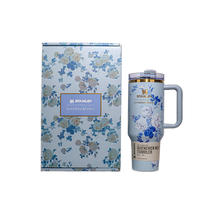 Stanley Floral Quencher H2.0 Tumbler Dupe – 40oz | 1.18L