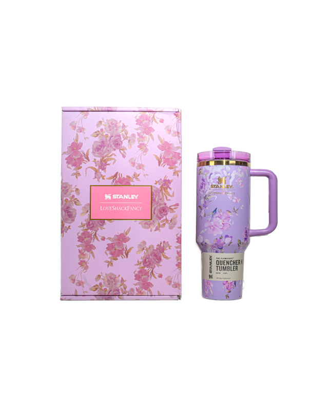 Stanley Floral Quencher H2.0 Tumbler Dupe – 40oz | 1.18L