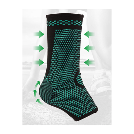Ankle Compression Support Sleeve – Breathable, Elastic Fit, Everyday Support