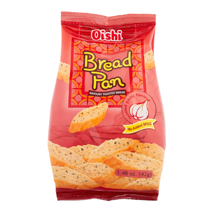 Oishi Bread Pan Toasted Garlic Flavor – 1.48oz | 42g