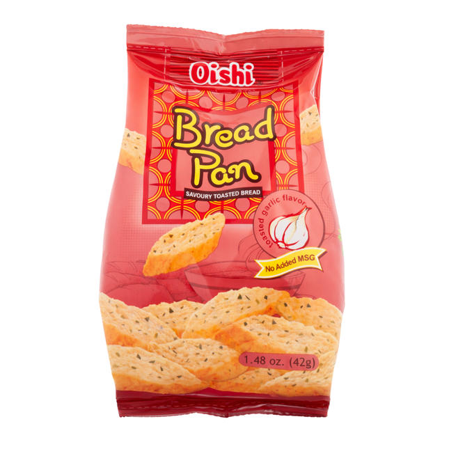Oishi Bread Pan Toasted Garlic Flavor – 1.48oz | 42g