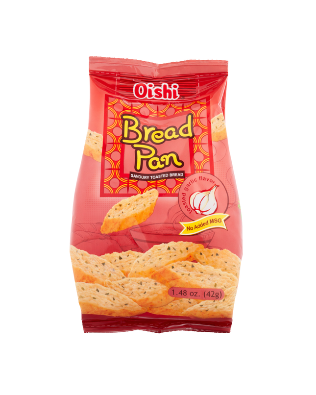 Oishi Bread Pan Toasted Garlic Flavor – 1.48oz | 42g