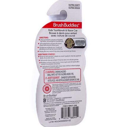Brush Buddies Kids Toothbrush & Race Car – Green