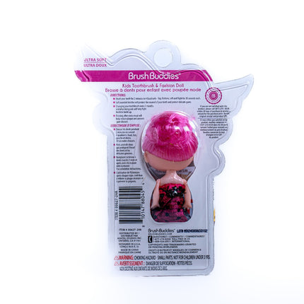 Brush Buddies Kids Toothbrush & Fashion Doll – Pink