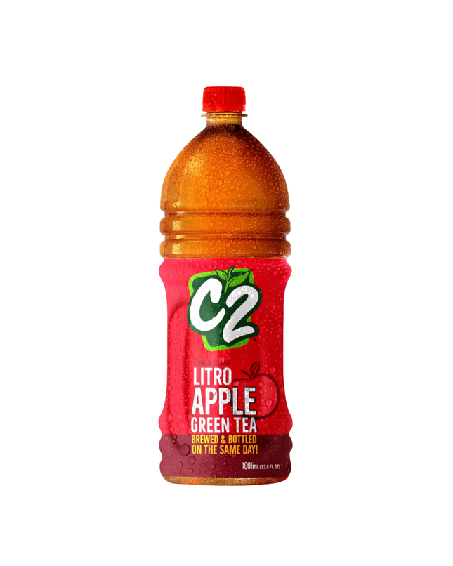 C2 Green Tea Apple – 33.8 fl oz | 1L