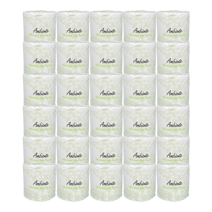 Ambiente ECO440 2-Ply Bath Tissue – White, 500 Sheets (Multiple Pack Sizes Available)