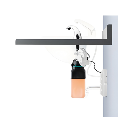 GOJO® CXi Touch-Free Counter Mount Dispenser – Chrome, 2.25 x 5.75 x 9.39 in | Fits 1,500 mL & 2,300 mL Refills