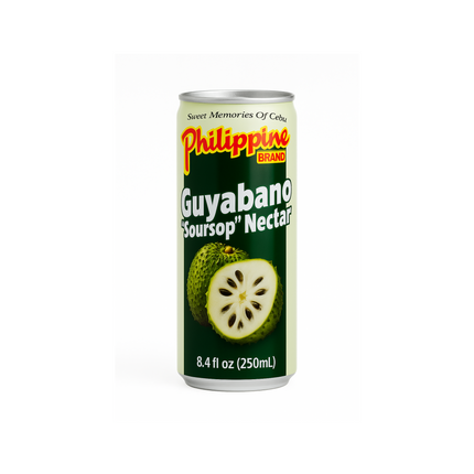Philippine Brand Guyabano “Soursop” Juice (Nectar) – 8.4 fl oz | 250mL