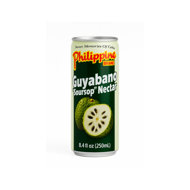 Philippine Brand Guyabano “Soursop” Juice (Nectar) – 8.4 fl oz | 250mL