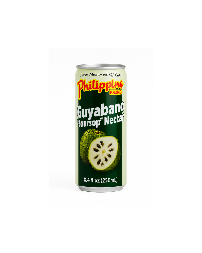 Philippine Brand Guyabano “Soursop” Juice (Nectar) – 8.4 fl oz | 250mL