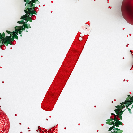 Christmas Santa Over-the-Knee Socks – 1 Pair, Kids/Teens Size