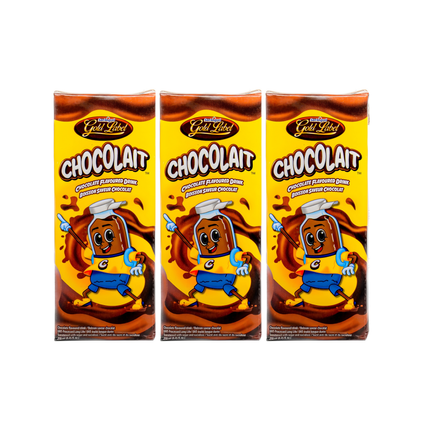 San Miguel Gold Label Chocolait – 3 Pack, 8.45 fl oz Each | 250mL