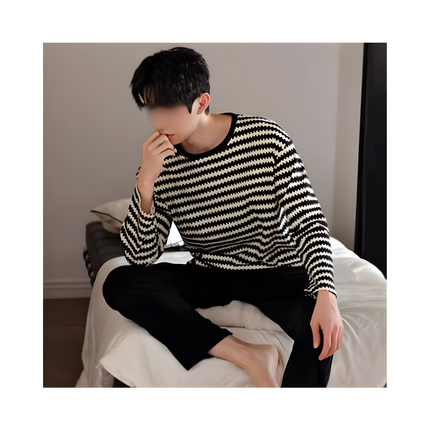 Men’s Long-Sleeve Pajama Set