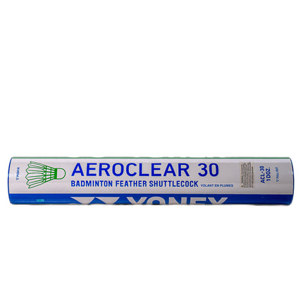 Yonex Aeroclear 30 Feather Shuttlecocks – 1 Tube