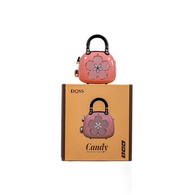 DOSS Candy Wireless Mini Speaker – Pink
