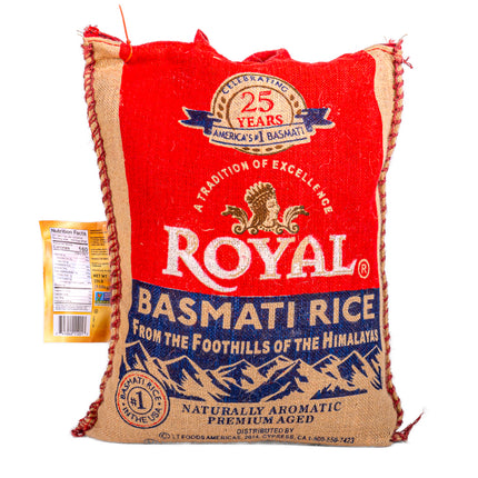 Royal Basmati Rice – 20lb | 9.08kg