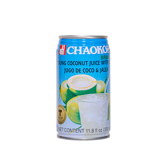 Chaokoh Coconut Juice with Jelly – 11.8 fl oz | 350ml