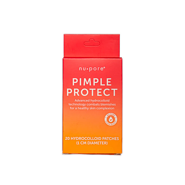 Nu-Pore Pimple Protect Hydrocolloid Patches – 20 Count, 1cm Diameter