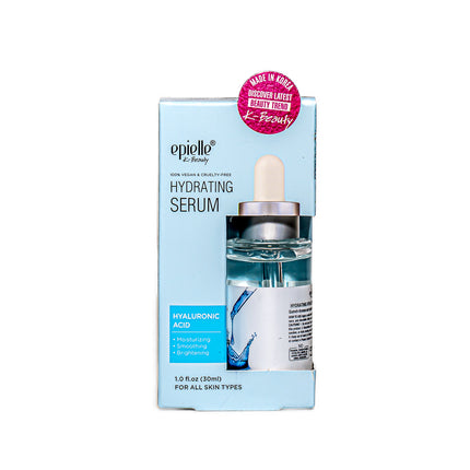 Epielle K-Beauty Hydrating Serum with Hyaluronic Acid – 1.0 fl oz | 30ml