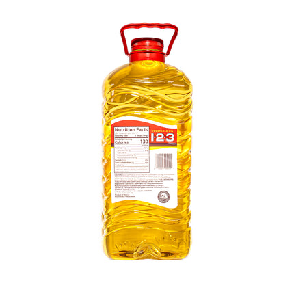 123 Vegetable Oil – 1 Gallon | 3.78L