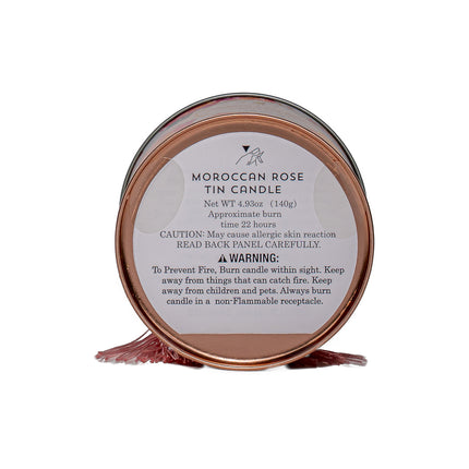 Artisan Amore Scented Candle Moroccan Rose – 4.93oz | 140g