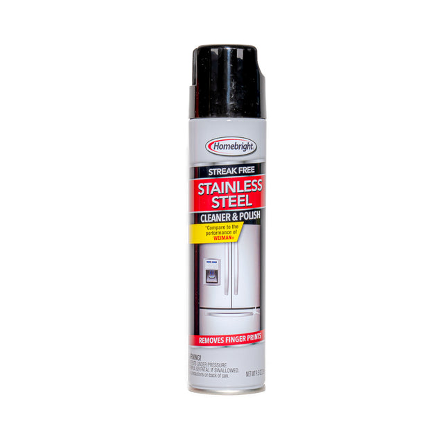 Homebright Stainless Steel Cleaner & Polish – 9.5oz | 269g