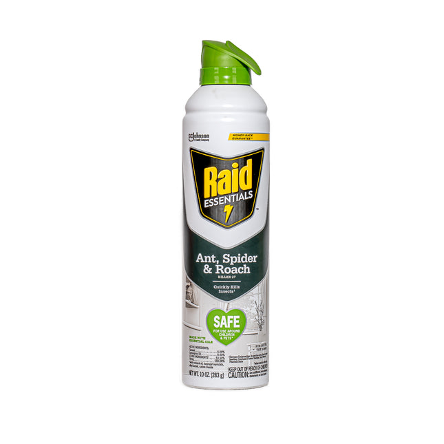 Raid Essentials Ant, Spider & Roach Killer – 10oz | 283g