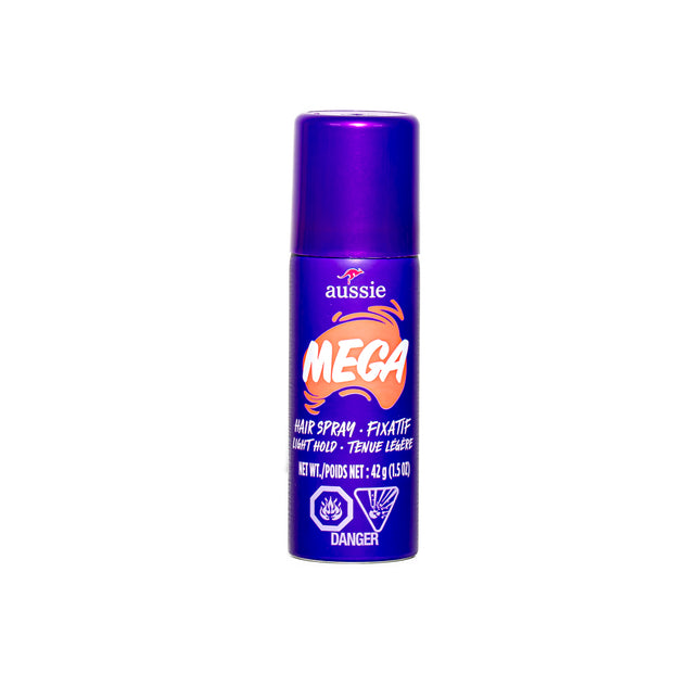 Aussie Mega Hair Spray Light Hold – 1.5oz | 42g