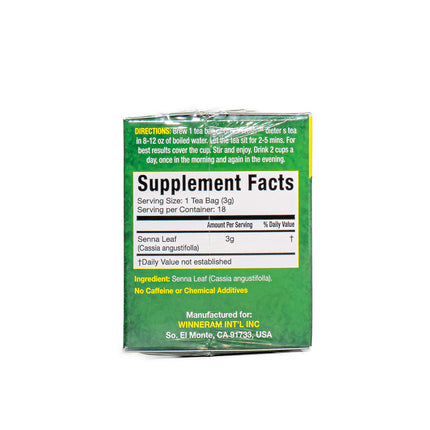 Green Fresh Herbal Dieter’s Tea – 18 Tea Bags, 1.9oz | 54g