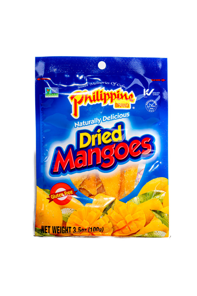 Philippine Brand Dried Mangoes – 3.5oz | 100g