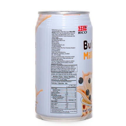 Rico Bubble Milk Tea Drink – 12.3 fl oz | 350g
