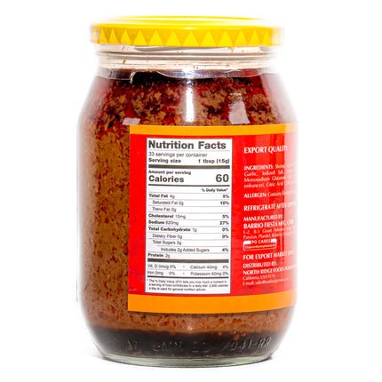 Barrio Fiesta Bagoong (Sweet) – 17.6oz | 500g