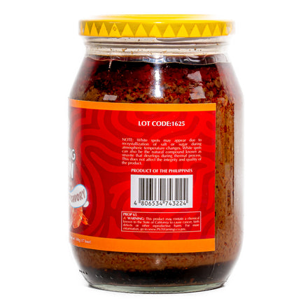 Barrio Fiesta Bagoong (Sweet) – 17.6oz | 500g