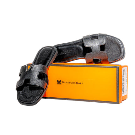 Stratuxx Kaze Women’s Comfort Slide Sandals – Lightweight Casual Slip-On