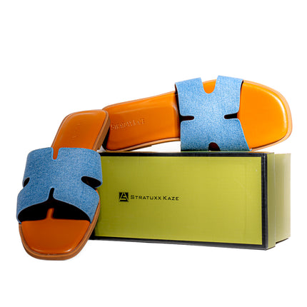 Stratuxx Kaze Women’s Comfort Slide Sandals – Lightweight Casual Slip-On