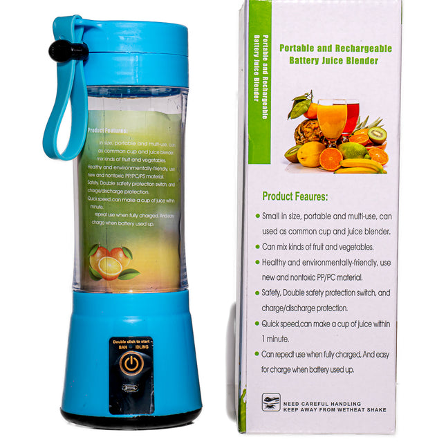 Portable & Rechargeable Juice Blender – 13oz | 380mL
