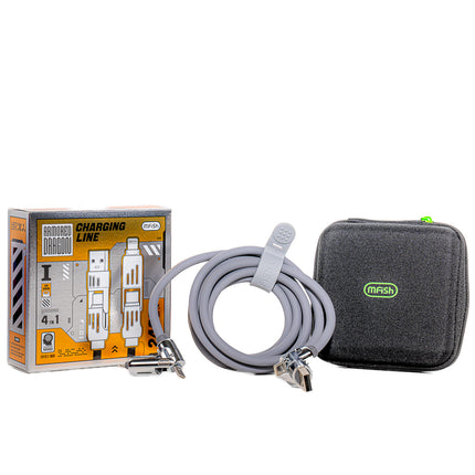 mFish 4-in-1 Charging Cable – 240W Fast Charge, Universal Compatibility