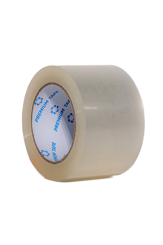 Premium Clear Packing Tape – 2.75” x 100 yds (Single Roll)