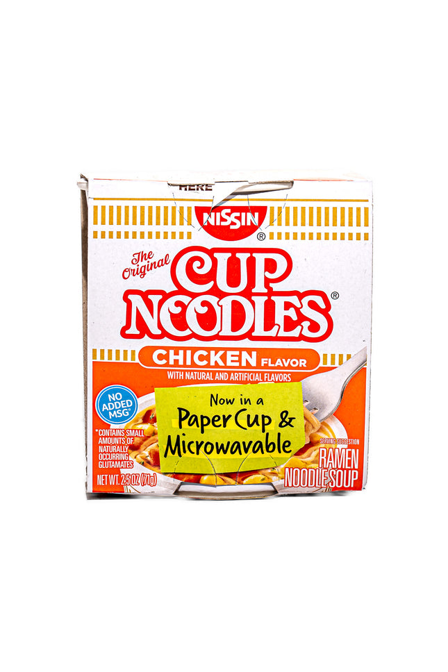 Nissin Cup Noodles Chicken Flavor – 2.25oz | 64g