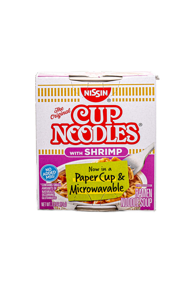Nissin Cup Noodles with Shrimp – 2.25oz | 64g