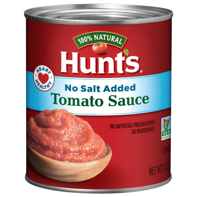 Hunts Tomato Sauce, No Salt Added - 8 oz |227g