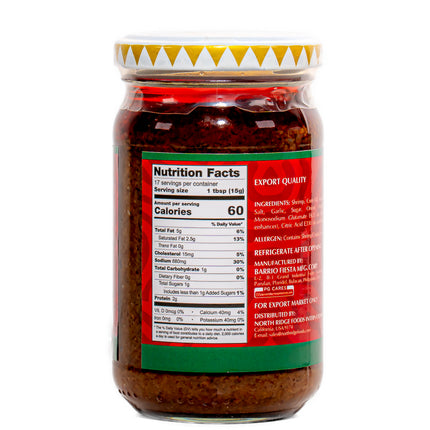 Barrio Fiesta Bagoong (Regular) – 8.8oz | 250g