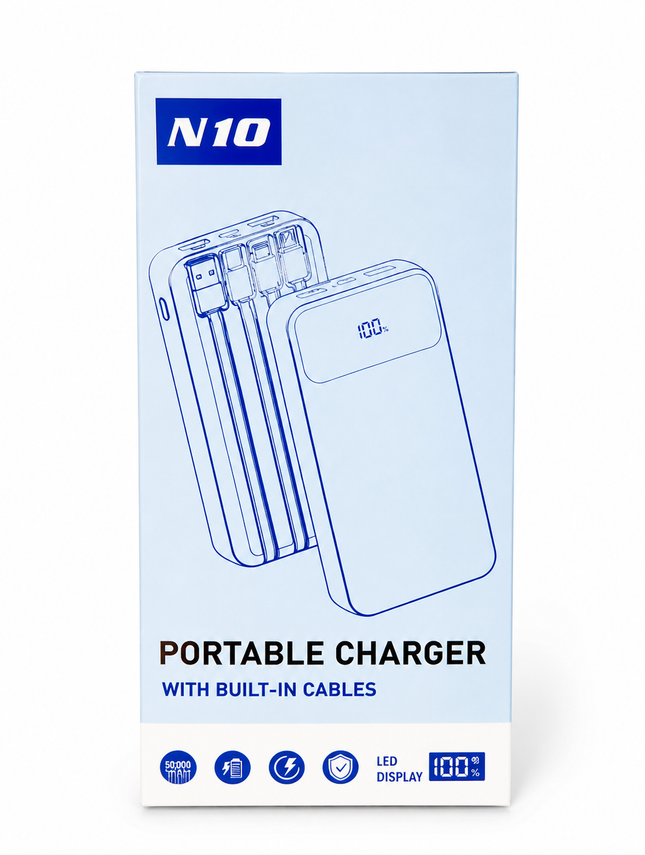 N10 50,000mAh Portable Charger Power Bank
