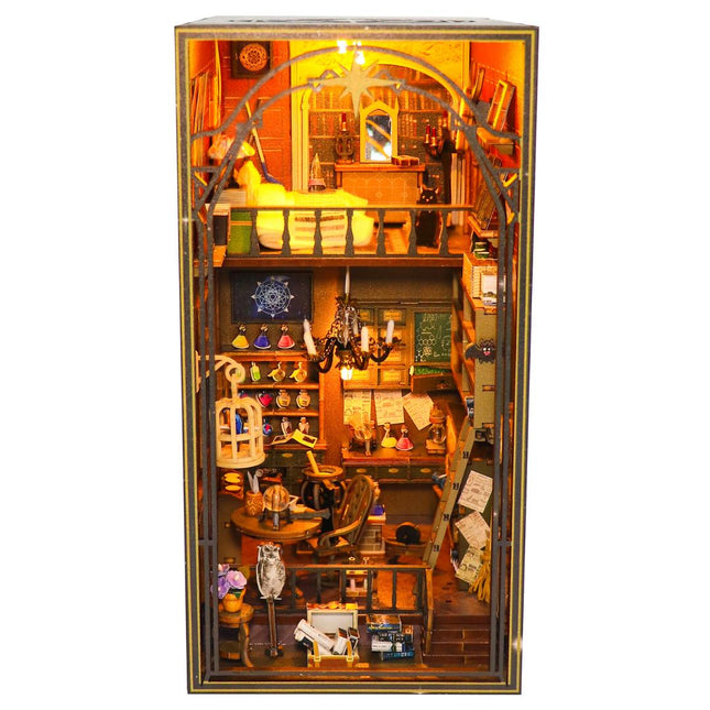 DIY Miniature Dollhouse Kit, Model M2311 - Mira Magic House, 18.3 × 11.6 × 22 cm | Approx 7.2 × 4.6 × 8.7